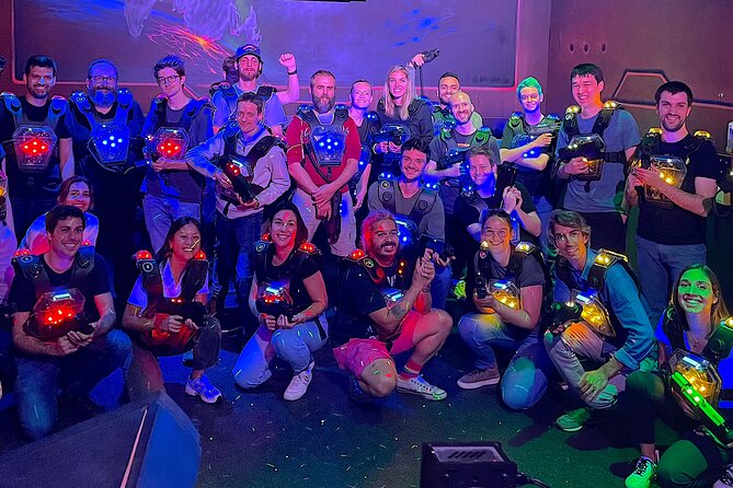 Amasing 2 Laser Tag Games in Brussels (40mn) - What the 40-minute visit feels like