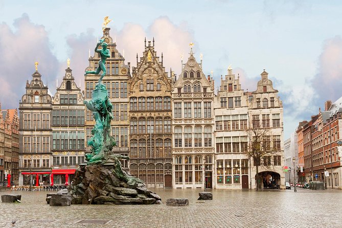 Antwerp and Ghent Day Trip from Brussels With Atomium Photo Stop - Grote Markt, guild houses, and Antwerp’s hand symbol
