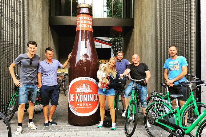 Antwerp Bike Tours - Meeting at Paradijsstraat and getting ready