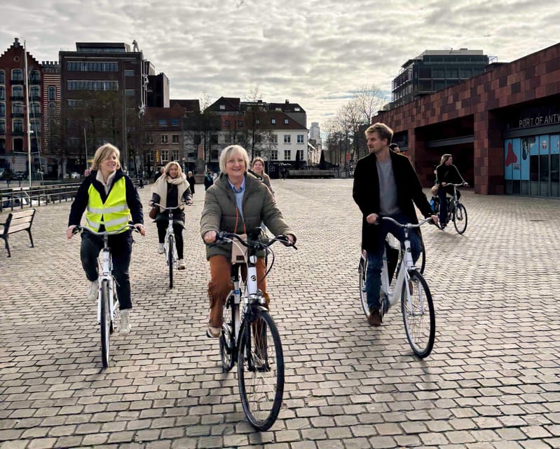 Antwerp: City Highlights Guided Bike Tour - The cathedral and Antwerp’s historic center