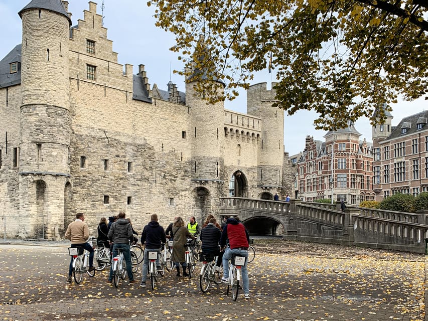Antwerp: City Highlights Guided Bike Tour - Starting near Vleminckstraat and the cathedral