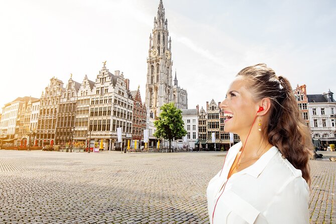 Antwerp: City Walk with Audio Guide in 7 Languages on your Phone - Grote Markt and the guild houses