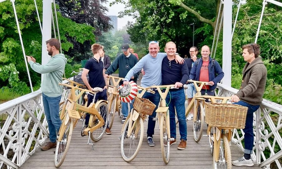 Antwerp: The Big 5 City Highlights by Wooden Bike - Why a wooden bike works well in Antwerp