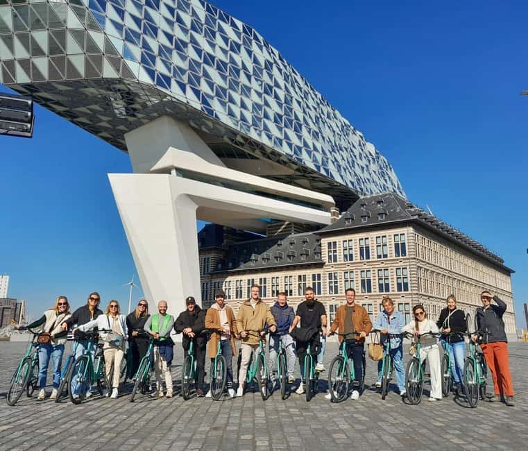 Antwerp: The Coolest Guided Bike Tour - Meeting at Paradijsstraat