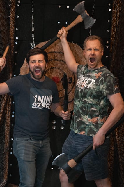Axe Throwing Experience - What happens when you arrive at WoodCutter Brussels