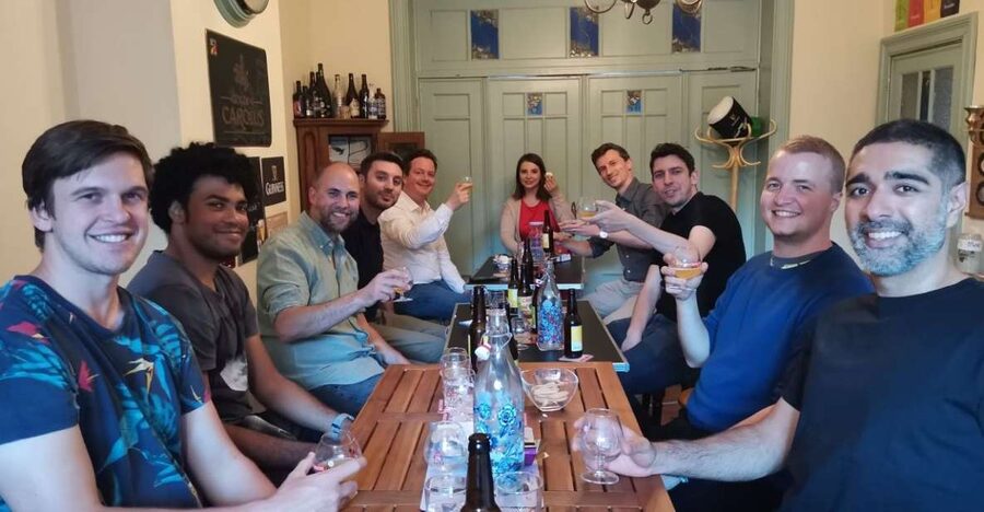 Beer Tasting with Local Beer Sommelier in Brussels - Four glasses, four different beer styles