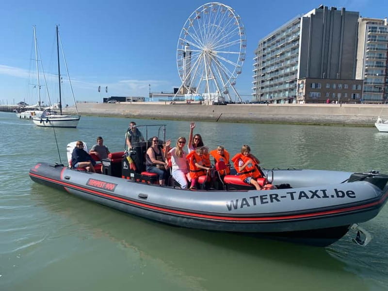 Blankenberge: Offshore Wind Farm Tour by Boat - Getting close to the offshore turbines