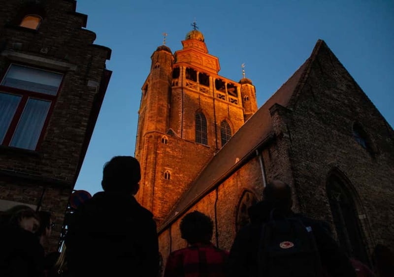 Bruges: 1.5-Hour Dark Side of Bruges Private Tour - Jan Van Eyck Square and the city’s trading past