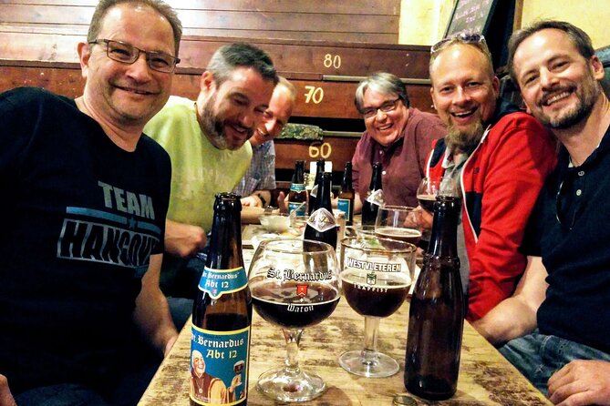 Bruges Beer Tour with chocolate pairing by a young local - Finishing near Le Trappiste in central Bruges