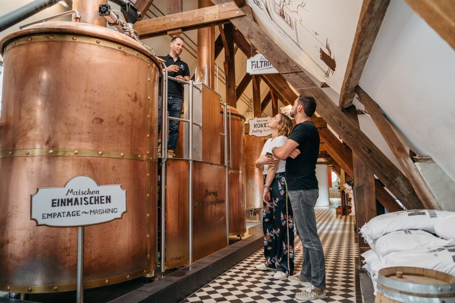 Bruges: Bourgogne des Flandres Brewery and Distillery Visit - The included beer is part of the value