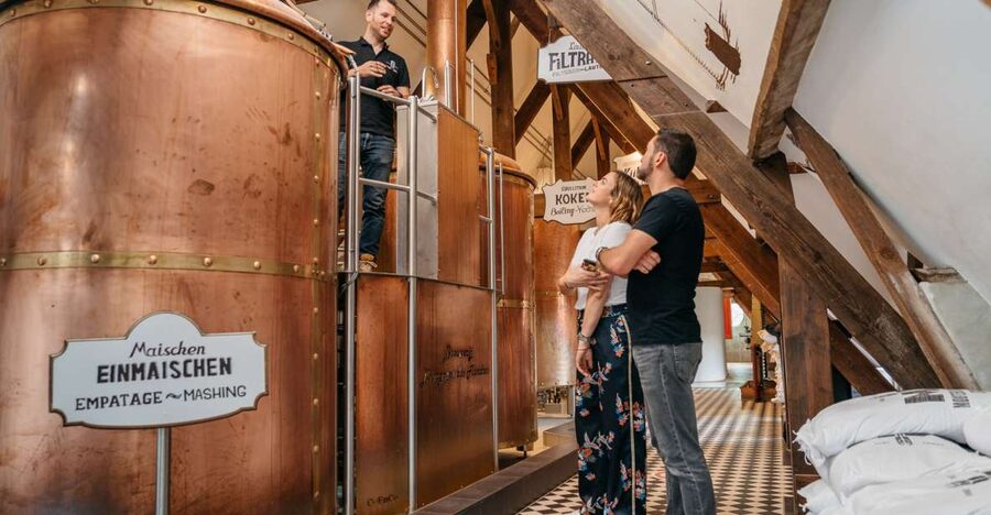 Bruges: Bourgogne des Flandres Brewery and Distillery Visit - The canal terrace is worth timing well