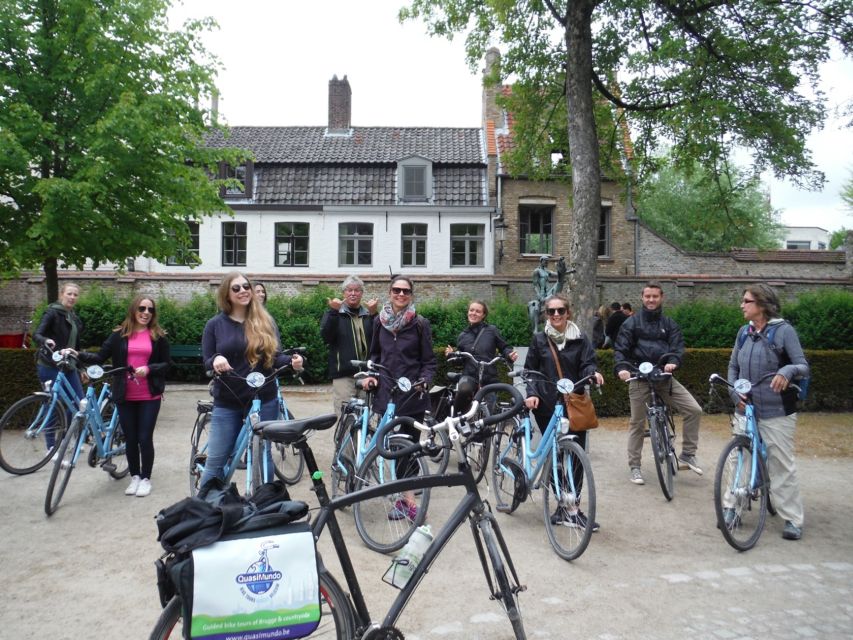 Bruges: City Highlights Bike Tour - The Church of Our Lady and Bruges from the saddle