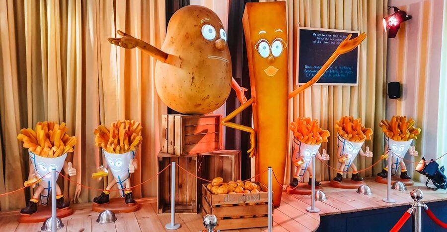 Bruges: Frietmuseum Entry Ticket - The medieval cellar and the extra cost of fries