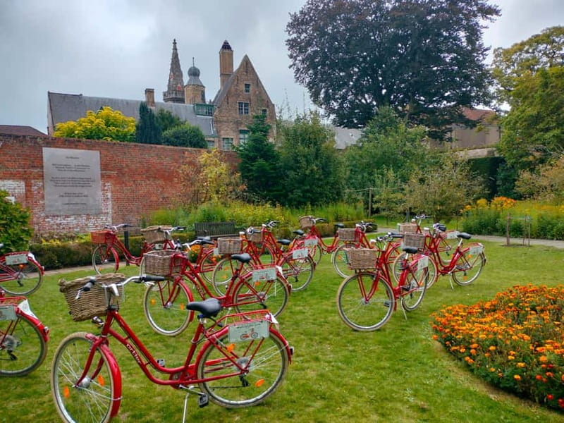 Bruges: Guided Retro Bike Tour of Highlights and Hidden Gems - Windmills, the old city edge, and the Sint-Anna quarter