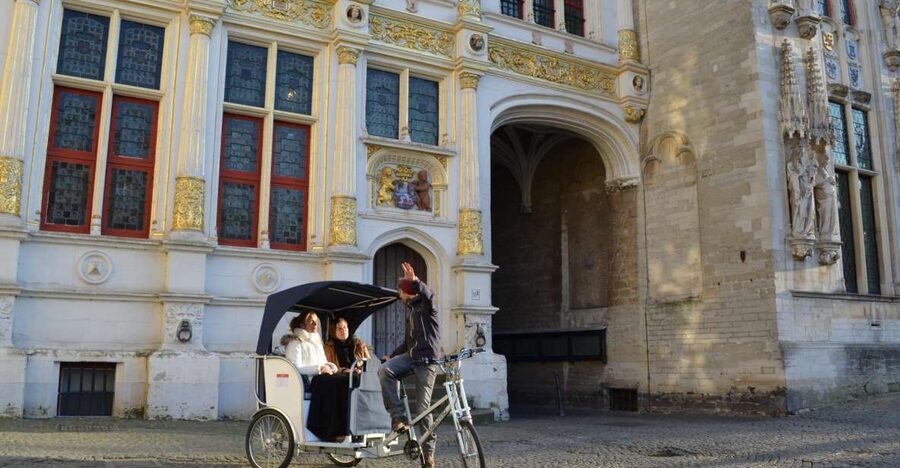 Bruges: Private Guided Tour by Pedicab - Starting at the Markt, Bruges’s old market center