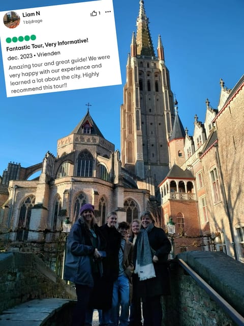Bruges; private walking tour with the Beardbarian - Meeting the Beardbarian near the Basilica