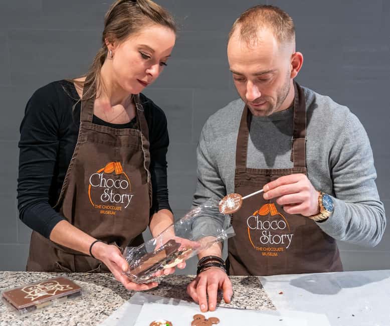 Brussels: 2.5-Hour Chocolate Museum Visit with Workshop - Making Bars, Lollies, and Chocolate Drawings
