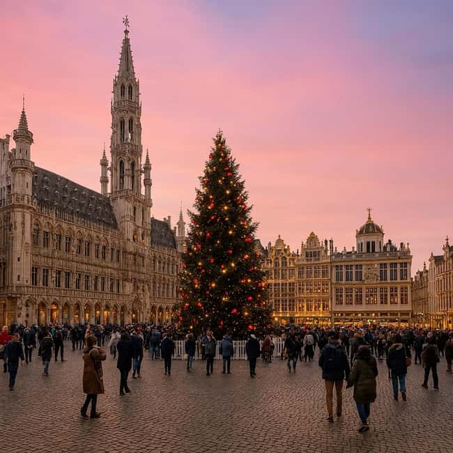 Brussels: 2-Hour Walking Tour of the Historic Center with a Local Guide - Saint-Hubert Royal Galleries and a change of pace