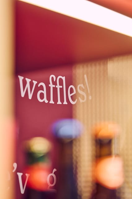 Brussels: Belgian Waffle Making Workshop with Beer Tasting - The final beer and the recipe to take home