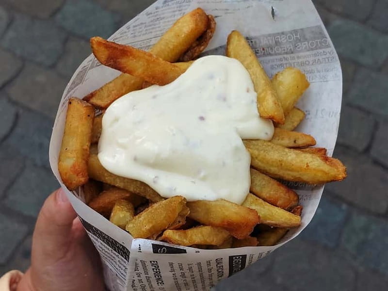 Brussels: City Center Guided Food Tour with Tastings - Fresh fish croquettes