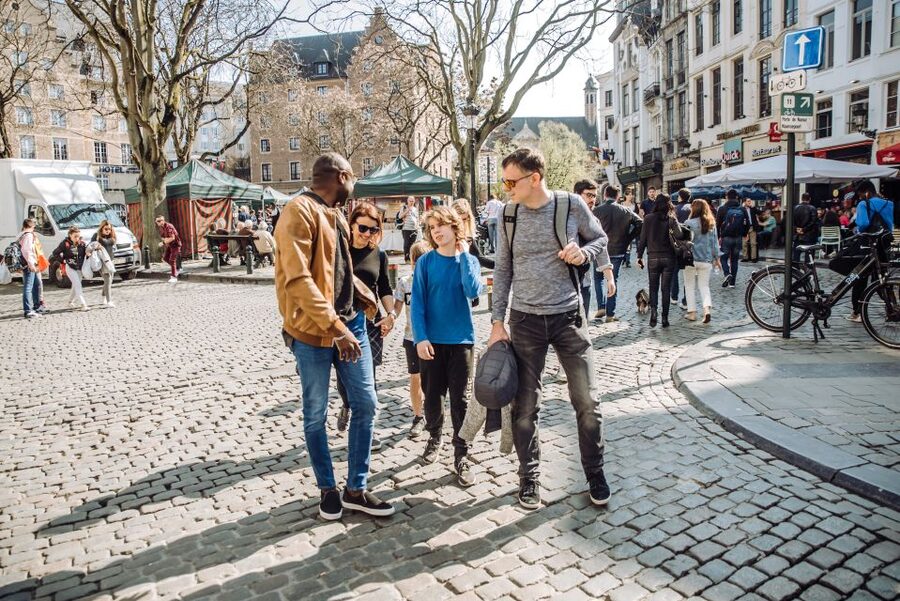 Brussels Comics & Street Art: Private Walking Tour - Don Quixote and the Spanish Square