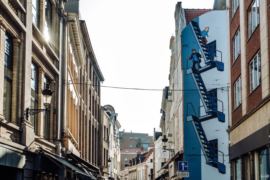 Brussels Comics & Street Art: Private Walking Tour - Little Nemo, where comics fill every corner