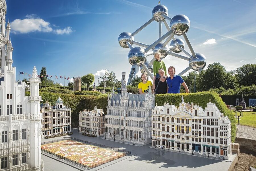 Brussels: Entry Ticket to Mini-Europe - Vesuvius, the Berlin Wall, and the Ariane Rocket