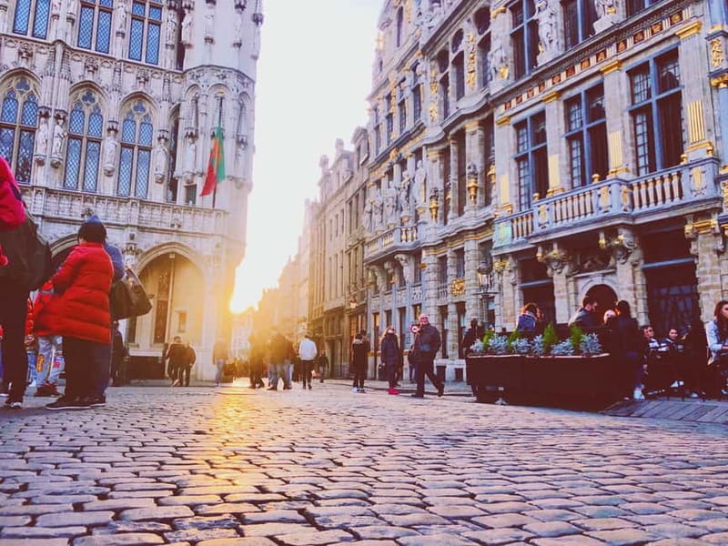 Brussels Highlights: Walking & Bus Tour with Waffle Tasting - Key points at a glance