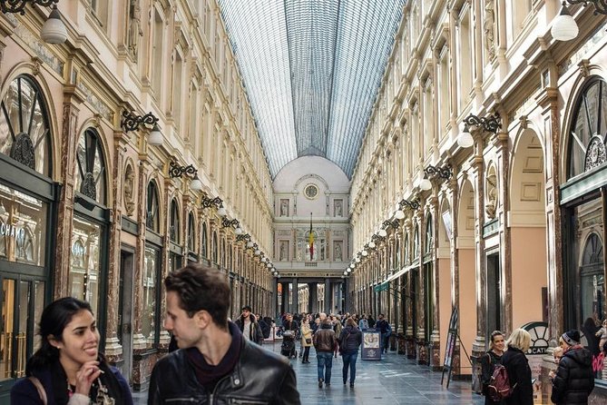 Brussels: Historical Walking Tour with Chocolate & Waffle Tasting - St. Michael and St. Gudula Cathedral