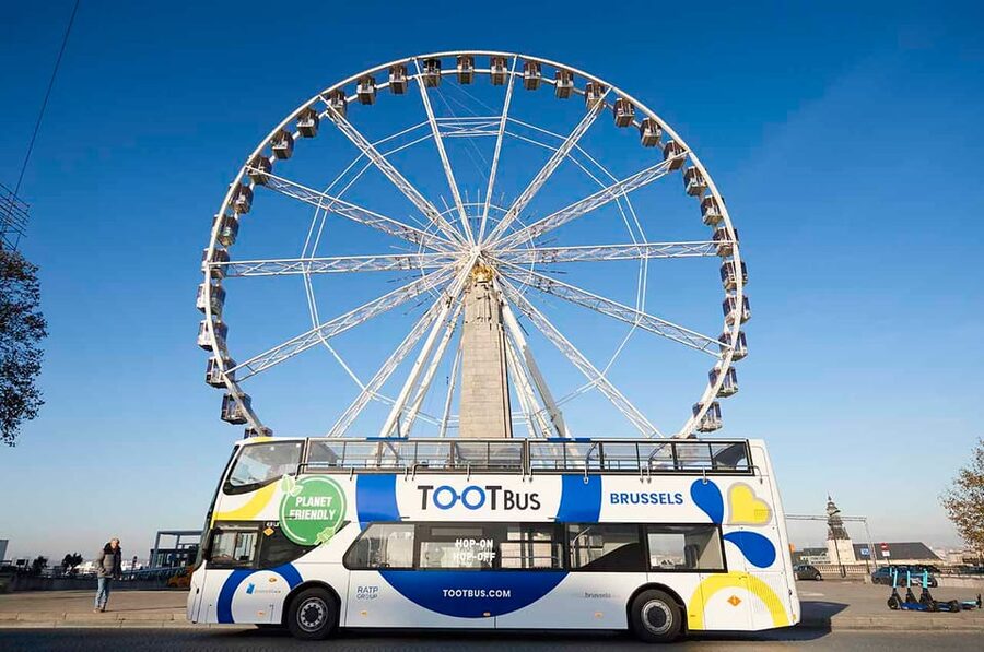 Brussels: Hop-On Hop-Off Bus Tour& Belgian Beer World Museum - Stop 5 at Flagey