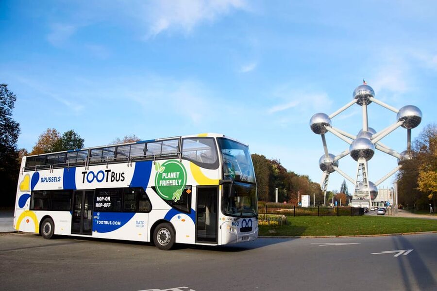Brussels: Hop-On Hop-Off Bus Tour& Belgian Beer World Museum - Stop 9 at Tour and Taxis