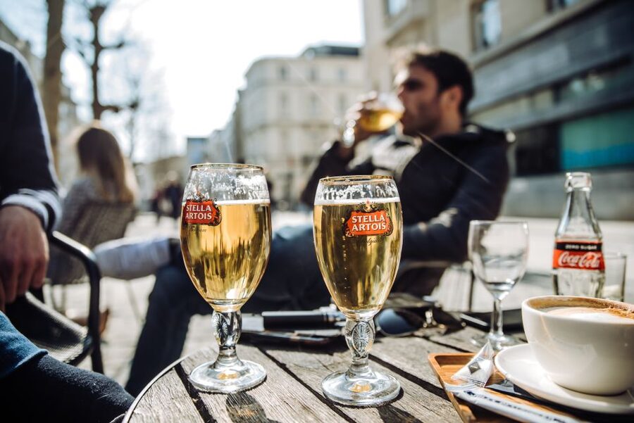 Brussels: Private Beers, Bars, and Live Music Tour by Night - Ending above the city