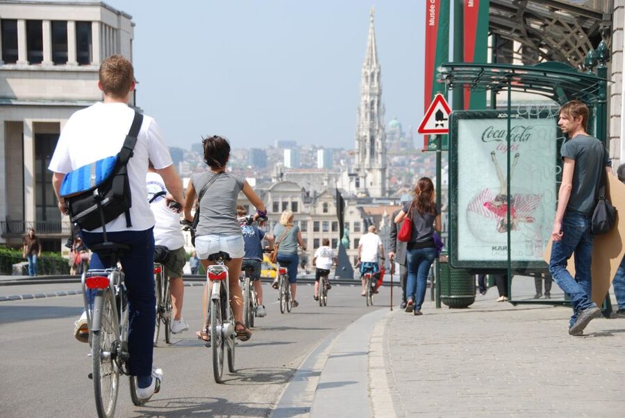 Brussels: Sightseeing Bike Tour - The European Quarter and Brussels as an EU capital