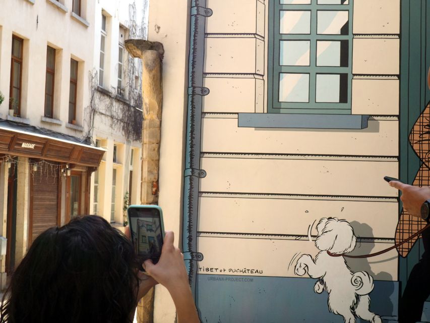Brussels: The comic book walls walking tour - Key points at a glance