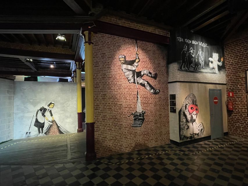 Brussels: The World of Banksy Museum Permanent Exhibition - A relaxed visit that leaves room for your own reading