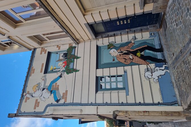 Brussels through its comics murals - Following the murals through central Brussels
