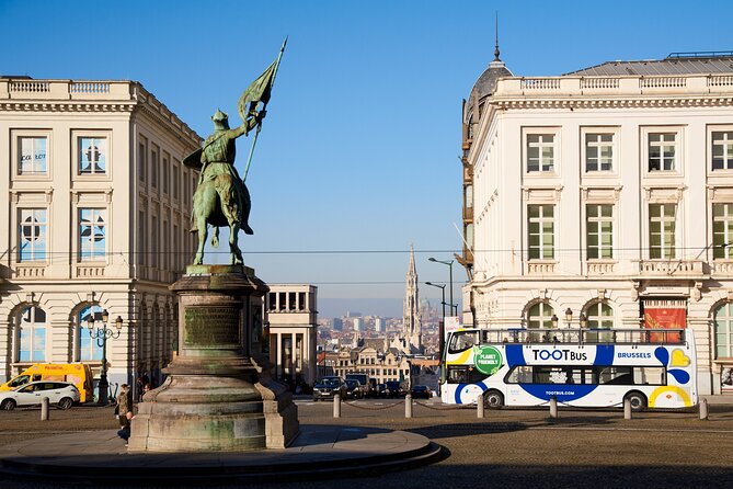 Brussels Tootbus Discovery Hop On Hop Off Bus and walking tours - The Atomium and Mini-Europe route