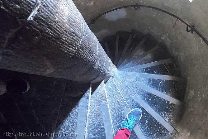 Castle Guided Tour (English) - Climbing the tower for the Ardennes view