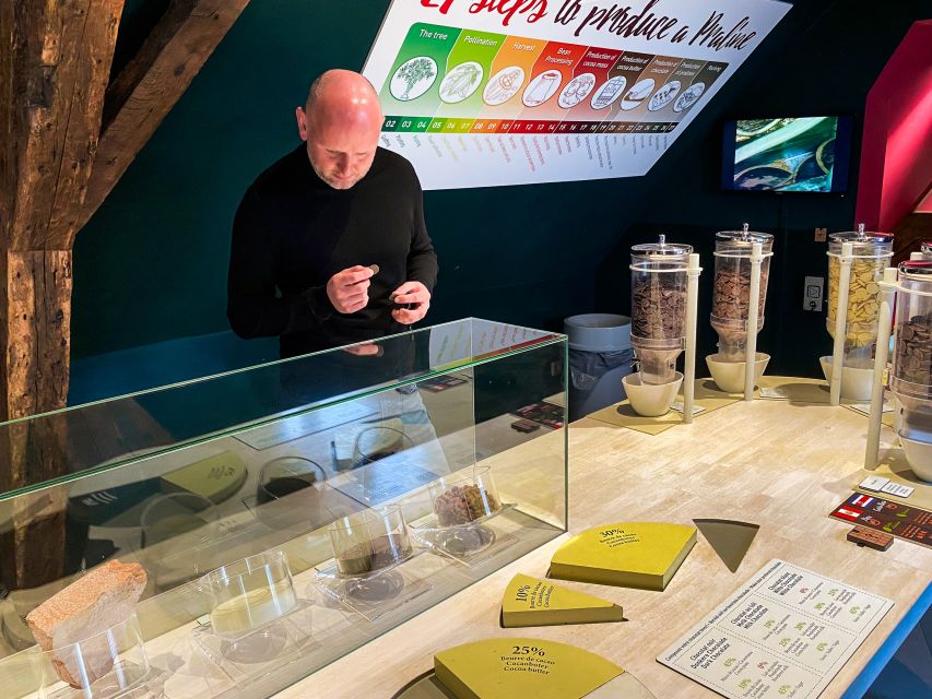 Choco-Story Brussels: Chocolate Museum Entrance with Tasting - The live praline demonstration