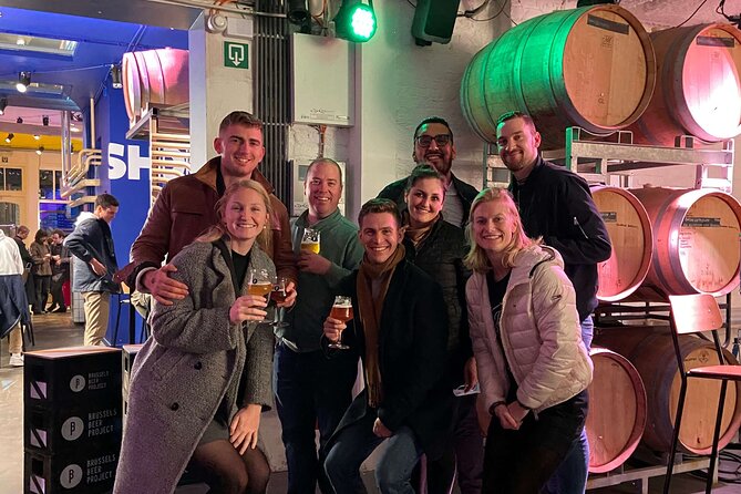 Discover Brussels beer world with a chocolate pairing by a young local - Starting at BBP Dansaert in the Dansaert quarter