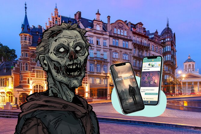 Discover Brussels while escaping the zombies! Escape game - Value at $17