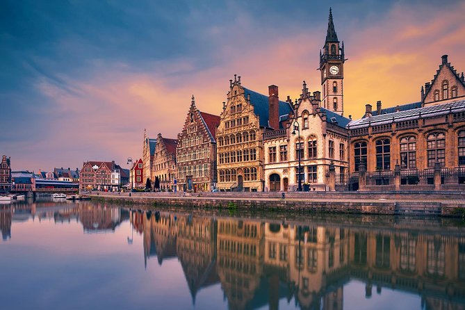 Excursion to Antwerp and Ghent by bus from Brussels with stop at the Atomium - Ghent’s medieval center in a compact walk