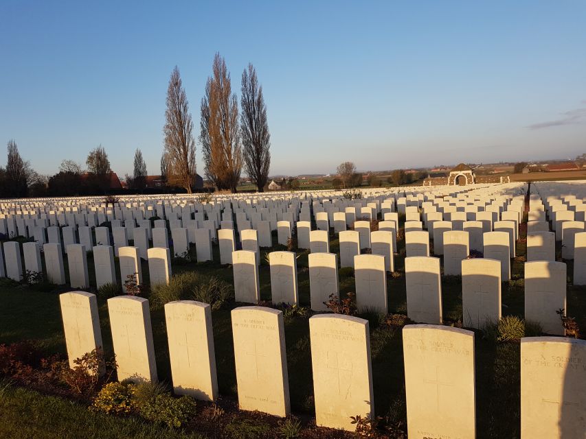 From Bruges: Great War Flanders Fields Minibus Tour w/ Lunch - Trenches, bunkers, and the preserved ground at Hill 60