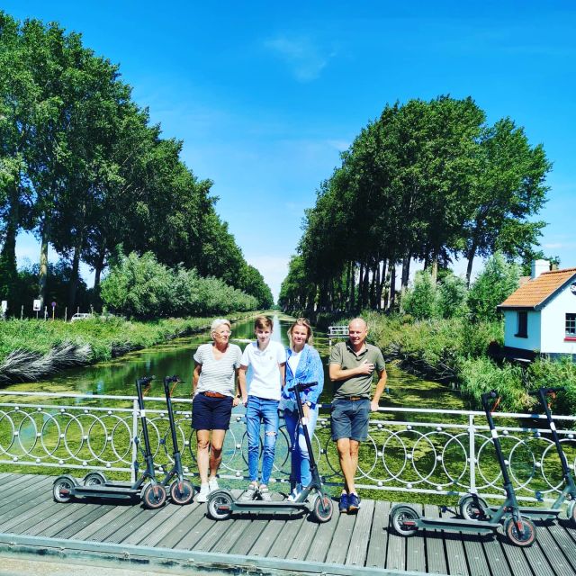 From Bruges to Damme: Private Electric Scooter tour - The ride toward Damme