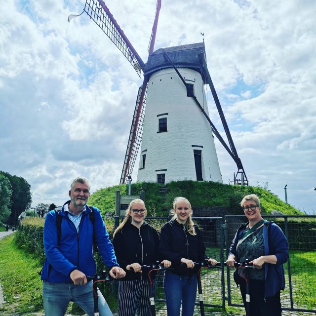 From Bruges to Damme: Private Electric Scooter tour - How the timing works
