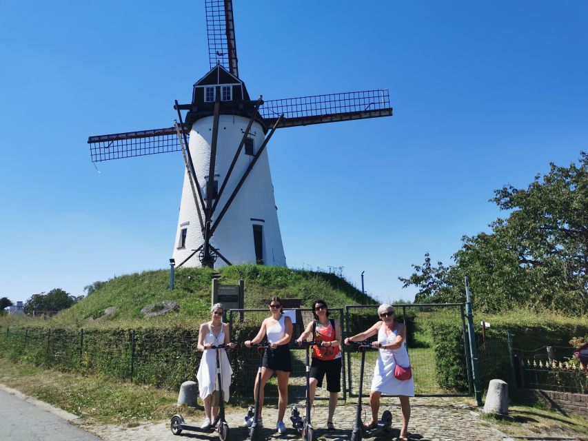 From Bruges to Damme: Private Electric Scooter tour - The guides make the difference