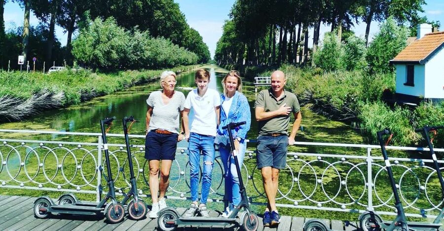From Bruges to Damme: Private Electric Scooter tour - Comfort, safety, and rider confidence