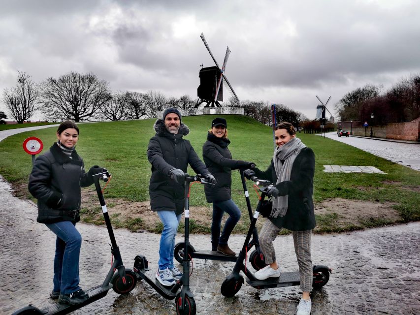 From Bruges to Damme: Private Electric Scooter tour - Market Square and Cranenburg House