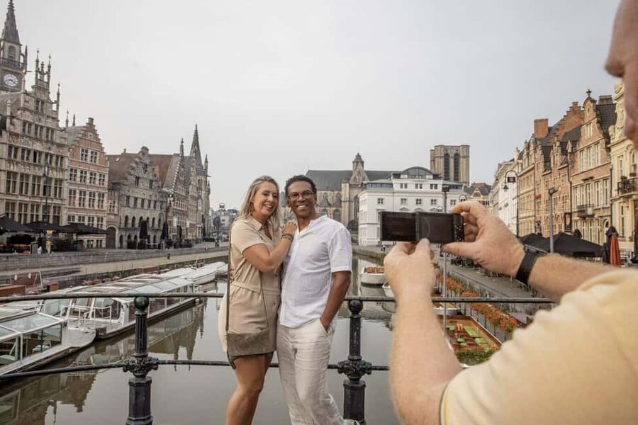 From Brussels: Bruges & Ghent Day Tour - 2 Fairytale Cities - Market Square, the Belfry, and lunch timing
