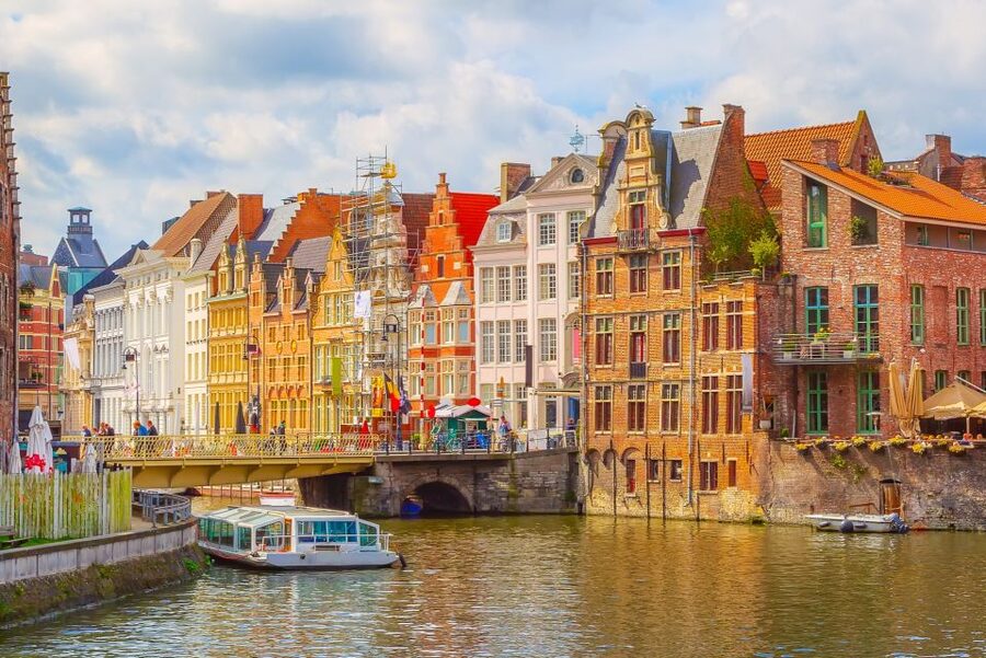 From Brussels: Full-Day Antwerp and Ghent Guided Tour - Ghent brings the stronger medieval mood